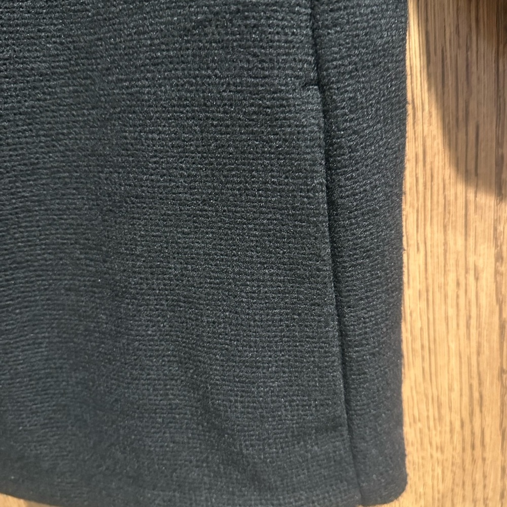 Banana Republic Black Open Front Blazer with Faux Leather Trim - Picture 5 of 5